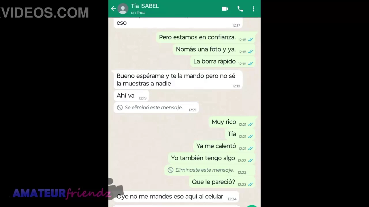 When step aunt mistakenly sent a provocative photo, her stepson's girlfriend was shocked but intrigued. They decided to turn it into a steamy encounter, leading to an intense and forbidden sexual adventure.