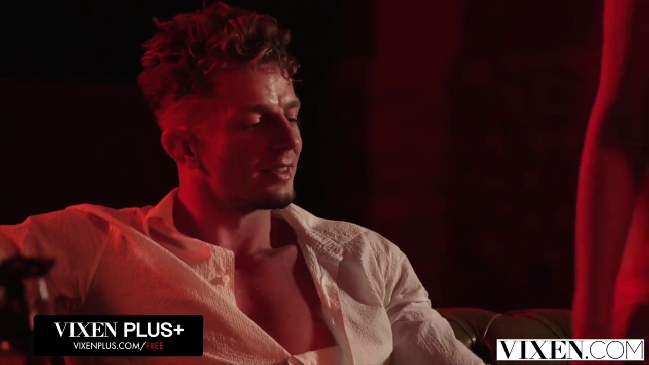 The blonde beauties, Era and Ema, are the perfect dancers. They dance, they lick, they fuck. Double blowjob, double penetration, and a nice creampie finish. FFM at its best, big tits bouncing and hard cocks throbbing.